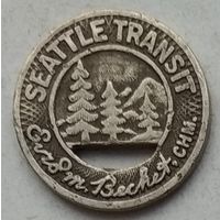 США жетон транспортный Сиэтл