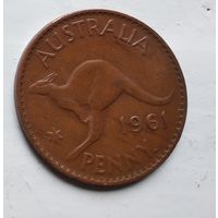 Австралия 1 пенни, 1961 3-9-28