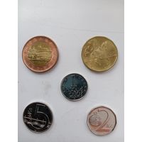 Монеты Чехии 2020 год