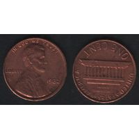 США km201 1 цент 1982 год (-) (f3