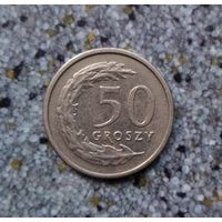 50 грошей 1990 года Польша. Третья Республика.