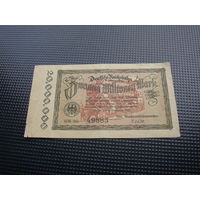 Германия 20000000 20 миллионов  марок 1923