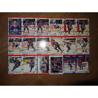 Хоккейные карточки.НХЛ.Edmonton Oilers. 209 разных карт. Часть 1