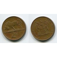 Южная Африка. 2 цента (1988)