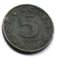 Австрия, 5 грошей 1951
