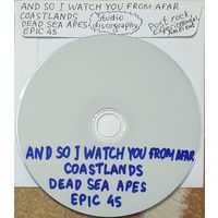 DVD MP3 -  студийная дискография AND SO I WATCH YOU FROM AFAR, COASTLANDS, DEAD SEA APES, EPIC 45 (Post rock, Experimental, Ambient) - 1 DVD