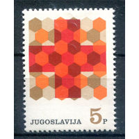Югославия - 1968г. - Красный Крест - 1 марка - полная серия, MNH [Mi Zw 34]. Без МЦ!
