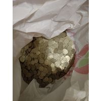 Большеи3,5 кг монет ссср20 и 10 коп,с рубля