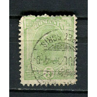 Королевство Румыния - 1900/1911 - Король Кароль I 5B - [Mi.132] - 1 марка. Гашеная.  (Лот 45EA)-T2P22