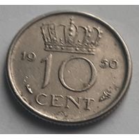 Нидерланды 10 центов, 1950 (4-14-50)
