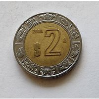 Мексика 2 песо, 2000