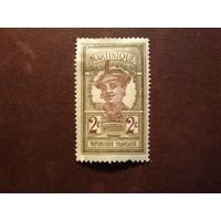 Французская Мартиника 1908 г.Молодая женщина Мартиники./18а/