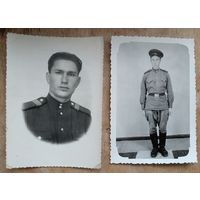 Фото солдат и сержантов СА 1950-х. 9х12 см. 6 фото. Цена за все.