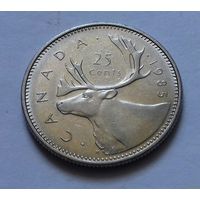 25 центов, Канада 1985 г.