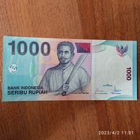 Индонезия 1000 рупий 2000