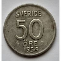 Швеция 50 эре 1956 года