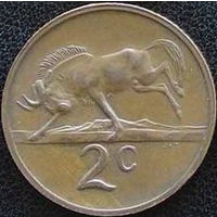 ЮАР (Южная Африка), 2 цента 1970
