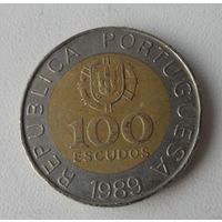 100 эскудо Португалия 1989 г.в.