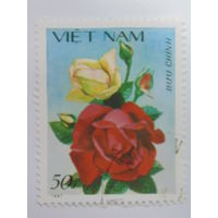 Вьетнам 1987 г. Цветы.