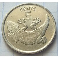 Кирибати 5 центов, 1979     магнит     ( 7-7-3 )