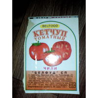 Этикетка от кетчупа. Беларусь