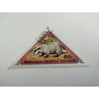 Монголия 1973. Пушные звери