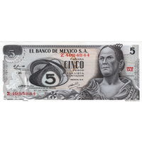Мексика, 5 песо, 1972 г., UNC