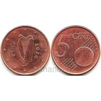 Ирландия 5 евроцентов 2020