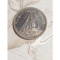 Багамы 25 цент 2005 года .