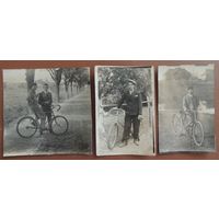 Фото "Велосипедисты", Старая Польша, Познань, 1933-1934 гг.