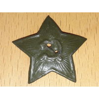 Кокарда Звезда пришивная 36 мм. жесть