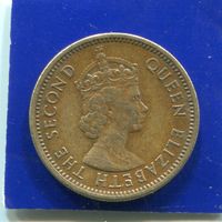 Карибские острова 5 центов 1955