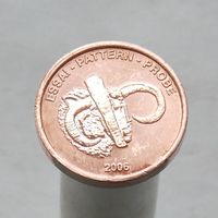 Монетовидный евро жетон 5 ceros 2006