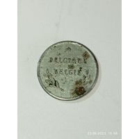 Бельгия 2 франка 1944 года .