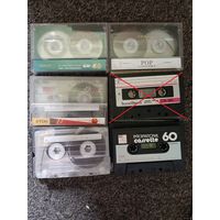 5 аудио кассеты одним лотом