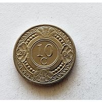 Нидерландские Антильские острова 10 центов, 2004