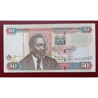 Кения, 50 шиллингов, 2010 года, UNC
