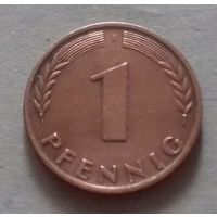 1 пфенниг, Германия 1950 J