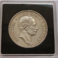 17. 3 марки 1910 г. Фридрих Август III Саксонский