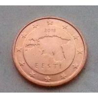 2 евроцента, Эстония 2018 г., AU