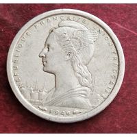 Французская Экваториальная Африка 1 франк, 1948