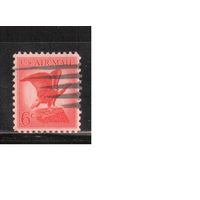 США-1963, (Мих.844) , гаш. , Стандарт, Орел (одиночка)