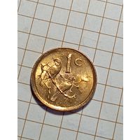 Южная Африка 1 цент 1983 года