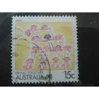 Австралия 1988 Спорт, комикс 15 центов