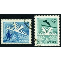 50 лет лыжному спорту в Польше 1957 год 2 марки