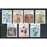 Камбоджа-1985 (Мих.673-679) гаш. ,Флора, Цветы (полная серия)