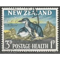 Новая Зеландия. Малый пингвин. 1964г. Mi#434.