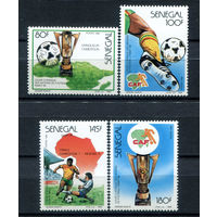 Сенегал - 1988г. - Африканское первенство по футболу - полная серия, MNH [Mi 973-976] - 4 марки
