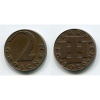 Австрия. 2 гроша (1929)