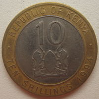 Кения 10 шиллингов 1994 г. (gl)